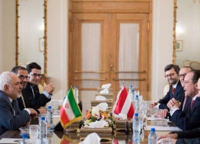 وزیر خارجه اتریش پس از دیدار با ظریف چه گفت؟